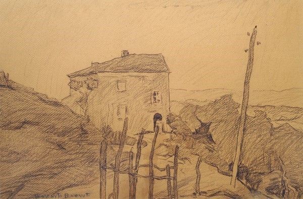 Benvenuto Benvenuti - Casolare nella campagna