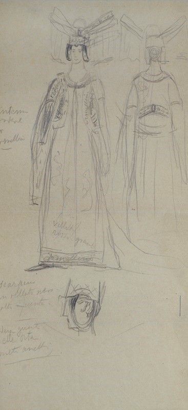 Moses Levy - Studio per costume