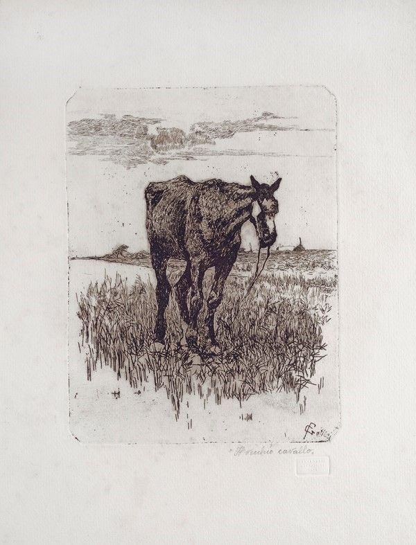 Giovanni Fattori - Il Vecchio Cavallo