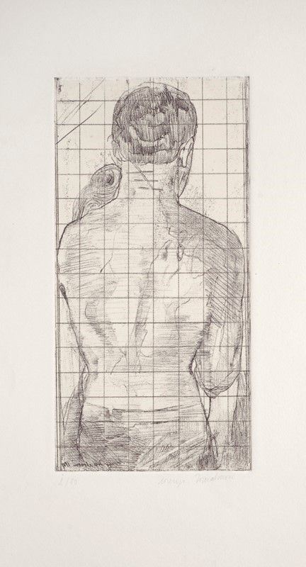 Lorenzo Tornabuoni : Uomo di spalle  - Auction Autori dell'800-900, Arte Moderna e Contemporanea, Grafica ed Edizioni - Galleria Pananti Casa d'Aste