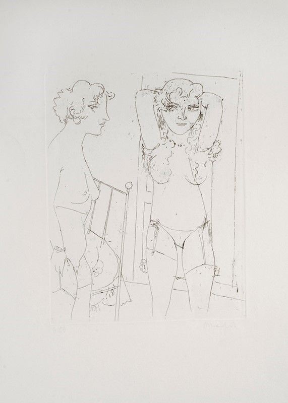 Alberto Manfredi,Manfredi : Nudi  - Asta Autori dell'800-900, Arte Moderna e Contemporanea, Grafica ed Edizioni - Galleria Pananti Casa d'Aste