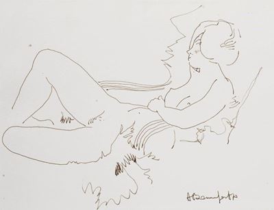 Nudo Seduto