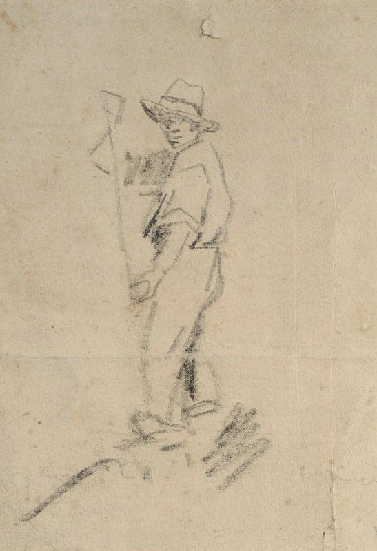 Carlo Domenici - Mezzadro