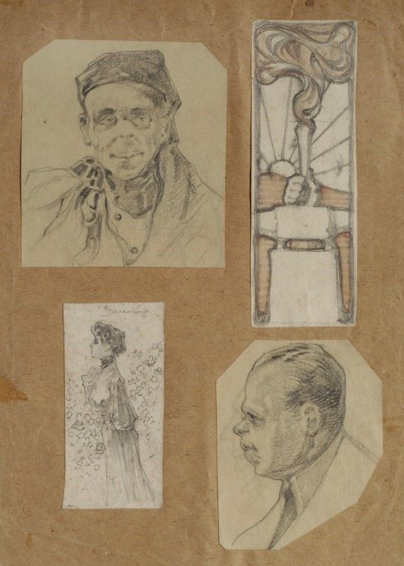 G. Baracchini - Ritratti e studio
