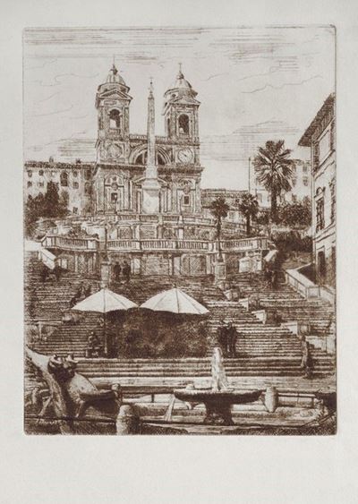 La Scalinata di Piazza di Spagna