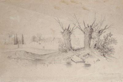 Paesaggio con Borgo