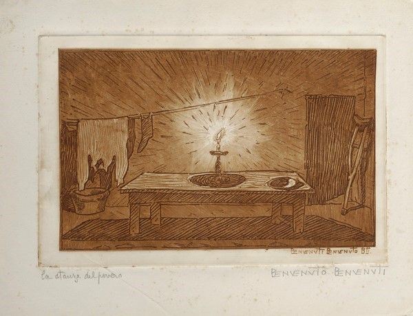 Benvenuto Benvenuti - La stanza del povero