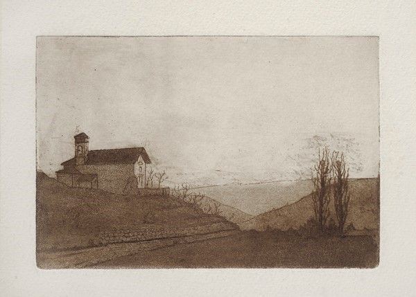 Anonimo, XX sec. - Paesaggio