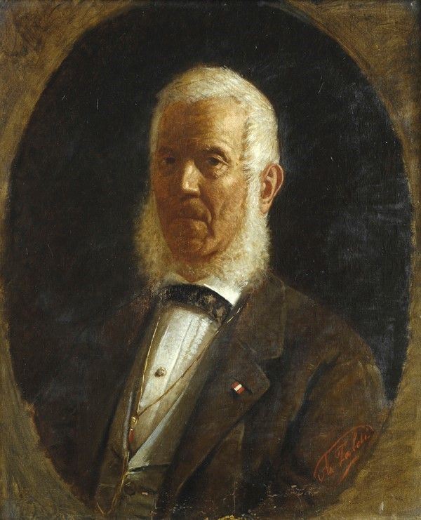 Arturo Faldi : Ritratto  - Olio su tela - Auction Autori dell'800 e 900 - Galleria Pananti Casa d'Aste