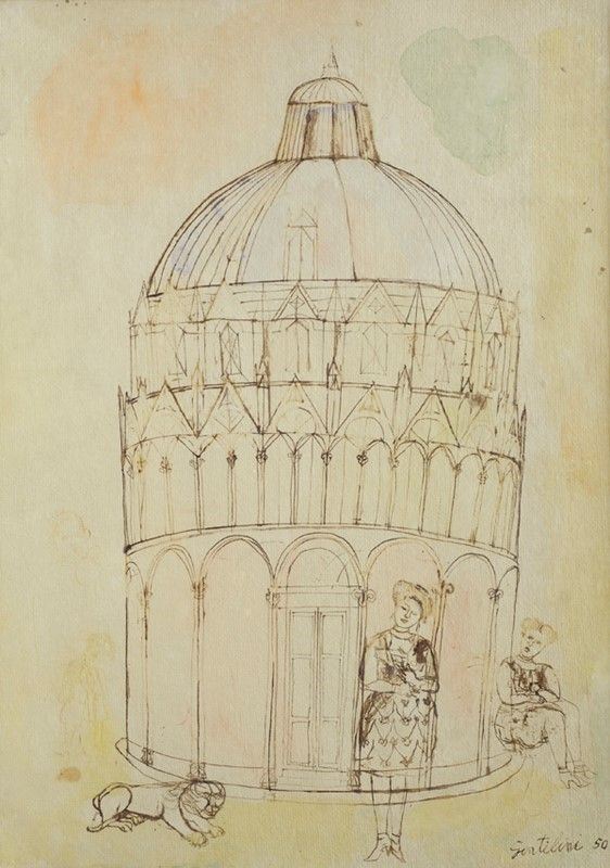 Franco Gentilini - Il battistero di Pisa