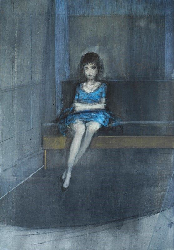 Alberto Sughi - Ragazza in Attesa