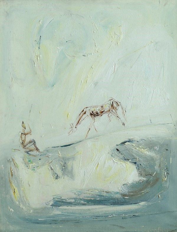 Giovanni Stradone : Mattino  (1957)  - Olio su tela - Auction Arte Moderna e Contemporanea Grafica ed Edizioni - Galleria Pananti Casa d'Aste