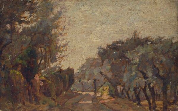 Gino Romiti - Strada di campagna