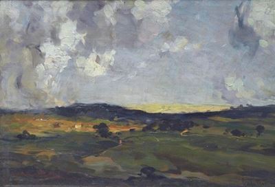 Paesaggio al Tramonto
