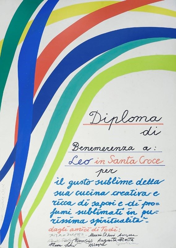 Piero Dorazio - Diploma