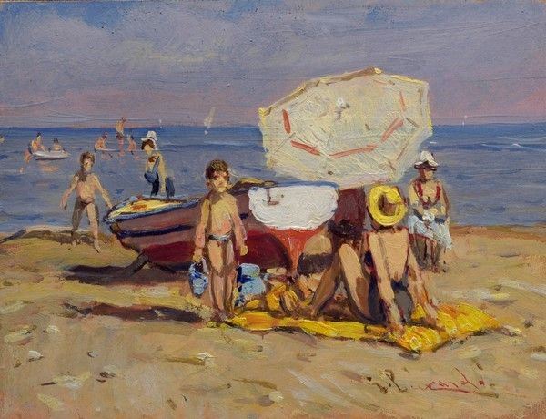 Giorgio Luxardo - Bagnanti