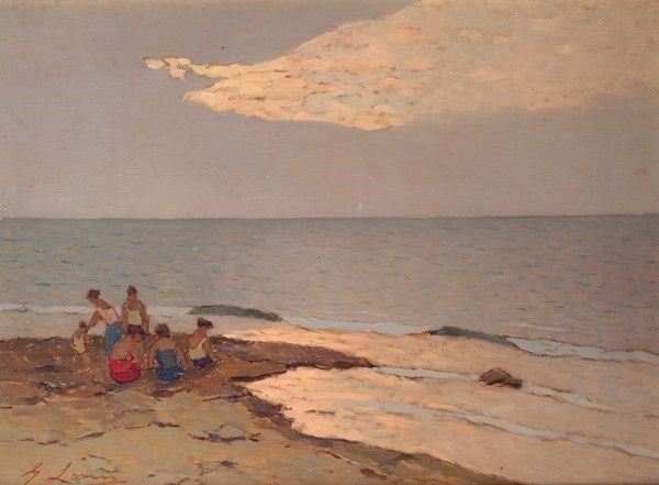 Giovanni Lomi - Dagli Scogli Verso Sera