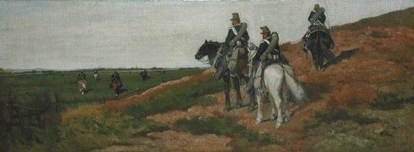 Giovanni Fattori - Manovra di Cavalleria