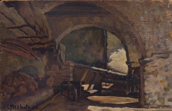 Luigi Michelacci - Scorcio di Paese