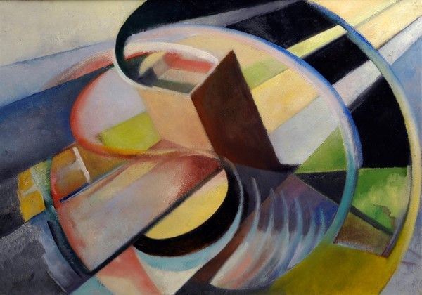 Marisa Mori : Il ritorno degli atlantici 2  (1934)  - Olio su cartone - Auction Autori dell'800 e 900 - Galleria Pananti Casa d'Aste