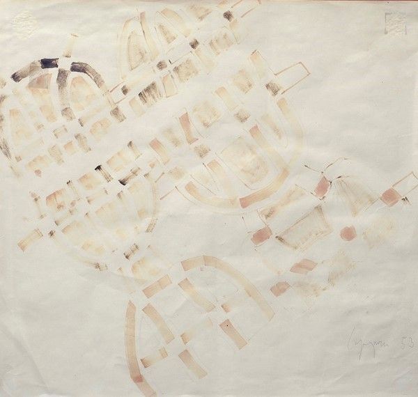 Giuseppe Capogrossi - Senza titolo