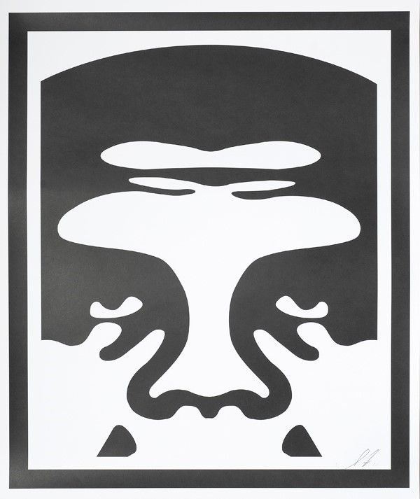 Shepard Fairey : Obey offset  - Stampa Offset - Asta Arte Moderna e Contemporanea Grafica ed Edizioni - Galleria Pananti Casa d'Aste