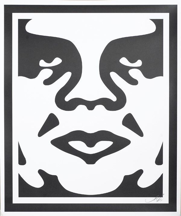 Shepard Fairey : Obey  - Stampa Offset - Asta Arte Moderna e Contemporanea Grafica ed Edizioni - Galleria Pananti Casa d'Aste