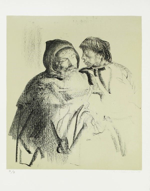 Pietro Annigoni - Messer Nicia e Ligurio