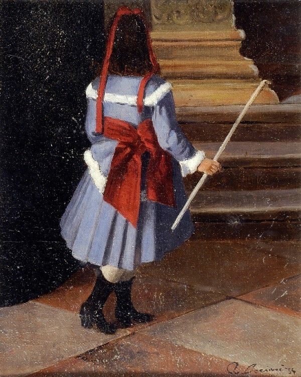 Attr. a Adriano Cecioni - Bambina