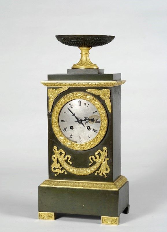 Orologio da tavolo  - Asta Opere scelte dell'ottocento italiano da collezioni private - I - Galleria Pananti Casa d'Aste