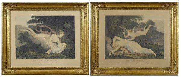 Psyché et Amour; Venus et le jeune Ascagne  - Auction Arte Moderna e Contemporanea, Edizioni e Grafica - I - Galleria Pananti Casa d'Aste