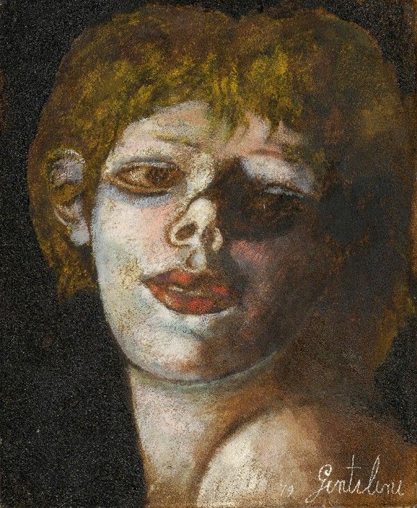 Franco Gentilini - Donna sorridente