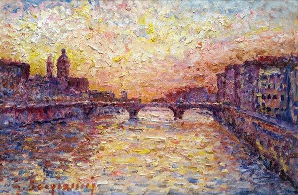 Guido Borgianni - Ponte sull'Arno