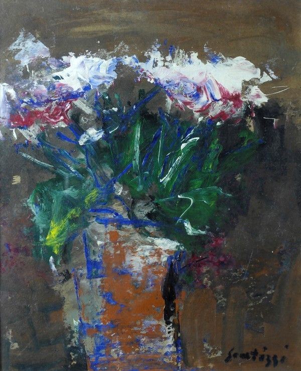 Sergio Scatizzi - Vaso con fiori