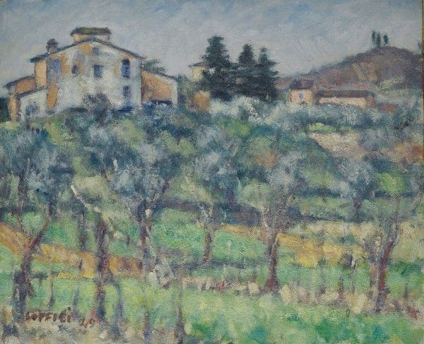 Ardengo Soffici - Paesaggio di Poggio