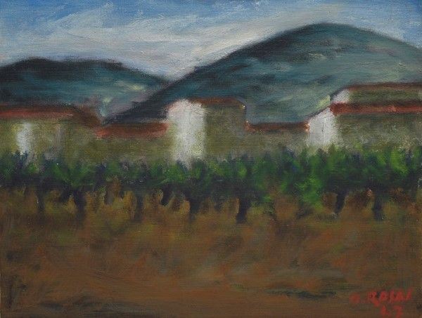 Ottone Rosai - Paesaggio