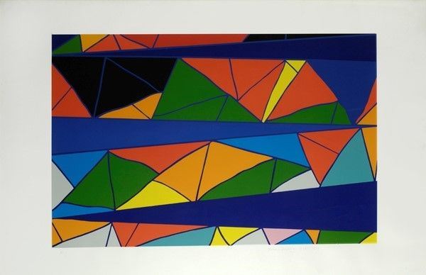 Piero Dorazio : Senza titolo  (1989)  - Serigrafia - Auction Arte Moderna e Contemporanea, Edizioni e Grafica - I - Galleria Pananti Casa d'Aste