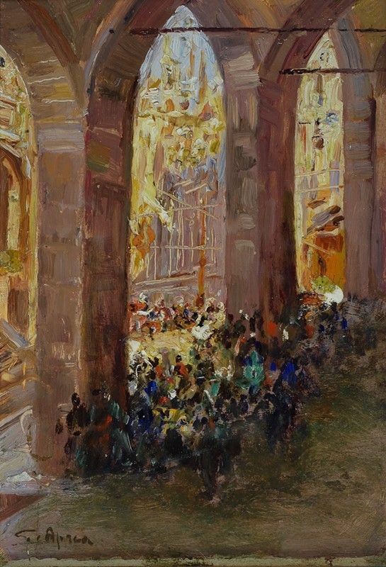 Giuseppe Aprea - In chiesa