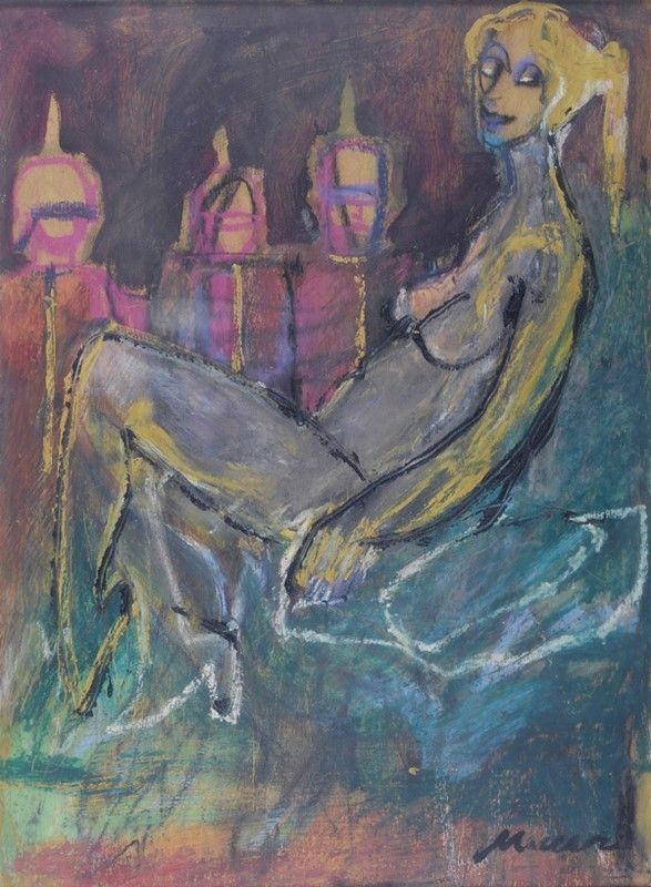 Mino Maccari - Nudo