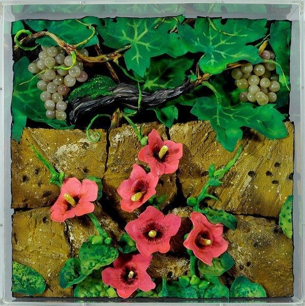 Piero Gilardi - Uva e Ibiscus