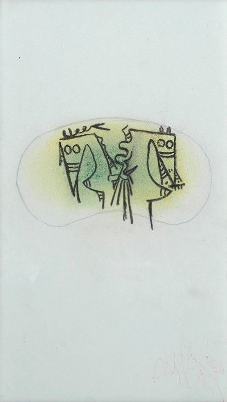 Wifredo Lam - Bozzetto