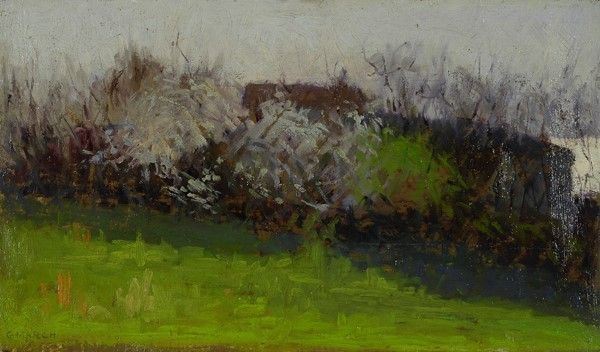 Giovanni March - Paesaggio con Alberi
