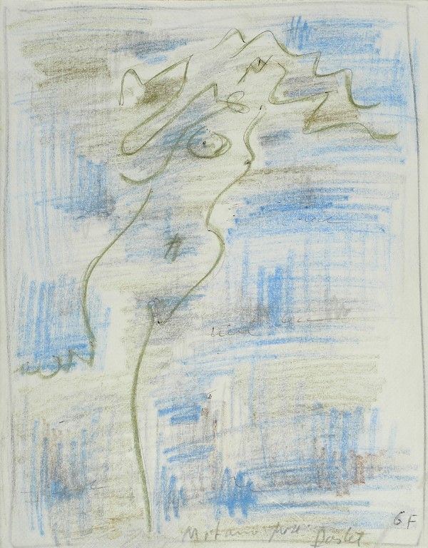 Andr&#233; Masson : Metaorphose  (1958)  - Pastelli su cartoncino riportato su tela - Asta Arte Moderna e Contemporanea, Edizioni e Grafica - I - Galleria Pananti Casa d'Aste