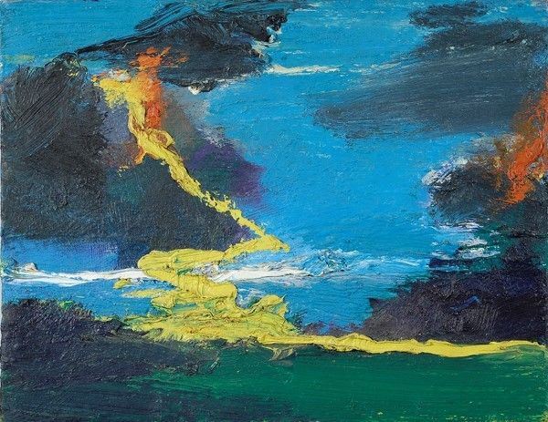 Marcello Lo Giudice : Arcipelago  (1990)  - Acrilico su tela - Asta Arte Moderna e Contemporanea, Edizioni e Grafica - I - Galleria Pananti Casa d'Aste
