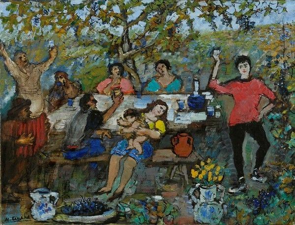 Michele Cascella - Festa Paesana
