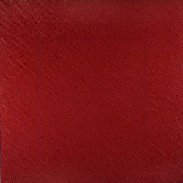 Gottardo Ortelli : Immersione rossa  (1974)  - Acrilico su tela - Asta Arte Moderna e Contemporanea, Edizioni e Grafica - I - Galleria Pananti Casa d'Aste