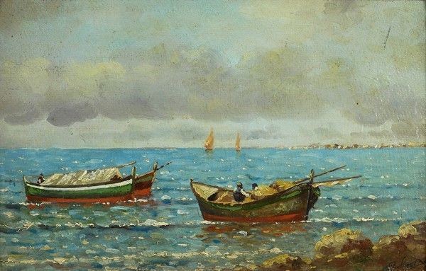 Giacomo Delcroix - Pescatori