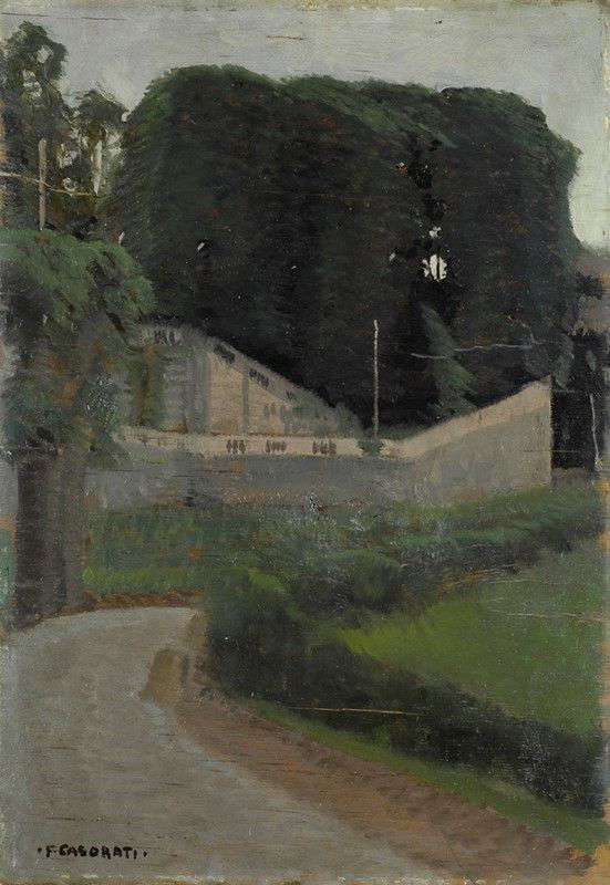 Felice Casorati - Paesaggio