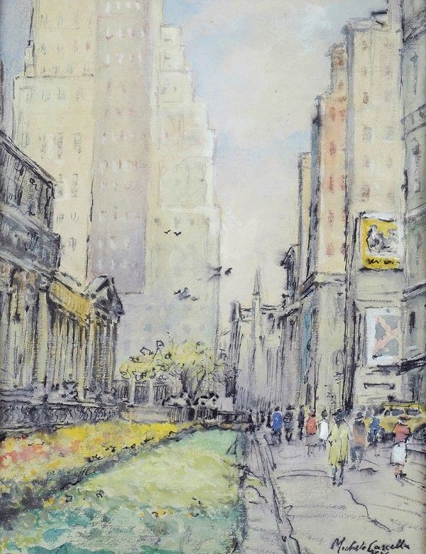Michele Cascella - New York