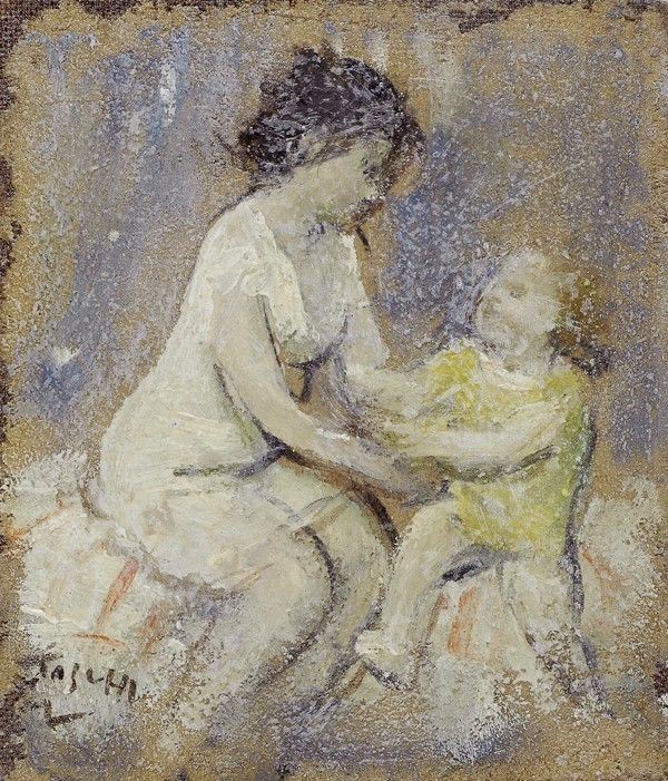 Ermanno Toschi - Madre e figlio